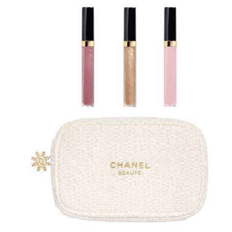 chanel canari lipgloss|MAXIMUM BRILLIANCE Lipgloss trio .